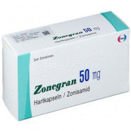 Купить Зонегран Зонисамид 50 мг капсулы №28 в Перми